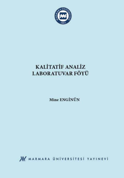 Kalitatif Analiz Laboratuvar Föyü